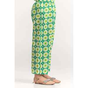 Pantalones de Pierna Ancha de Cintura Alta JG-TRC-SS24-304, Corte Holgado, Decorados con Estampado, de Colores - Product Image 4