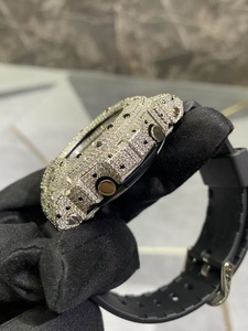 <span class=keywords><strong>Casio</strong></span> Vòng Moissanite Kim Cương DW-6900 Đồng Hồ Iced out Kim Cương Người Đàn Ông Của Đồng Hồ Kỹ Thuật Số Hip Hop Kim Cương Đồng Hồ Món Quà Kỷ Niệm Cho Anh - Product Image 2