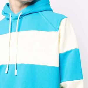 Sudaderas con capucha básicas para hombre, logotipo personalizado, contraste de color, venta al por mayor, ropa de gimnasio, sudaderas con capucha para hombre, Sudadera con capucha transpirable de algodón 100% - Product Image 6