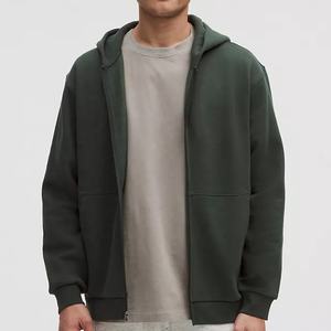 Sweat à capuche ras du cou en gros coton personnalisé broderie impression sweats à capuche poids lourd vierge surdimensionné hommes sweats à capuche - Product Image 3