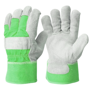Guantes DE SEGURIDAD transpirables de piel de vaca dividida, resistentes al calor para uso diario, guantes de jardín Canadian Rigger - Product Image 4