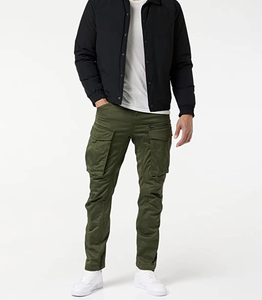 Pantalones cargo elegantes para hombre, cómodos y versátiles, ideales para el trabajo, actividades al aire libre y ropa informal, tela de algodón, todos los colores - Product Image 3