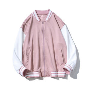 เสื้อแจ็กเก็ตผ้าฝ้ายกำมะหยี่สำหรับผู้ชายเสื้อแจ็กเก็ตทีมโรงเรียนผ้าคอตตอนผ้ากำมะหยี่สำหรับฤดูหนาวปรับแต่งได้สีขาวดำ - Product Image 5