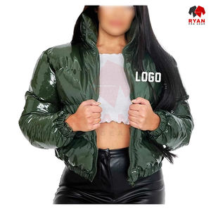 เสื้อแจ็กเก็ตตัวนอกสำหรับผู้หญิงเสื้อแจ็คเก็ตขนเป็ดหรูหราสำหรับฤดูหนาว - Product Image 3