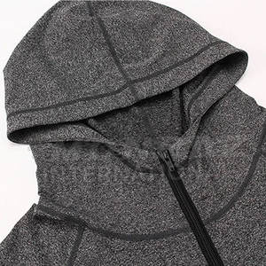 Sudadera con capucha de compresión con agujeros para hombres personalizada 2025 a la venta Sudadera con capucha de compresión con pulgar - Product Image 3