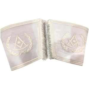 Manchettes maçonniques de la meilleure qualité faites à la main Design personnalisé uniformes maçonniques manchettes à vendre - Product Image 6