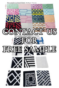 Nouvelle Arrivée Tapis en Laine Tufté de Luxe Personnalisé Fait Main Brodé Technique Boucleuse Haute Qualité Fournisseur d'Usine d'Artisans - Product Image 2