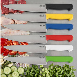 Cuchillo de Chef Rojo Cavit Inox de 8” con Certificación HACCP - Product Image 2