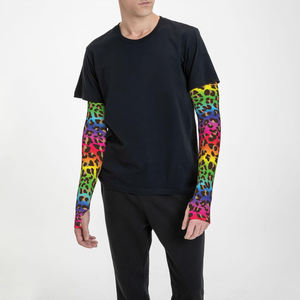 Cycling and Running wear Custom Logo Sports Cool <b>Arm</b> <b>Sleeves</b> Cycling Basketball UV Protector <b>Compression</b> <b>Arm</b> <b>Sleeve</b> - Product Image 5