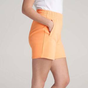 <b>Women's</b> Summer Fashion Casual <b>Sweat</b> <b>Shorts</b> Wholesale High Waist Elastic Cotton <b>Women's</b> <b>Shorts</b> Breathable Solid Pattern All Size - Product Image 2