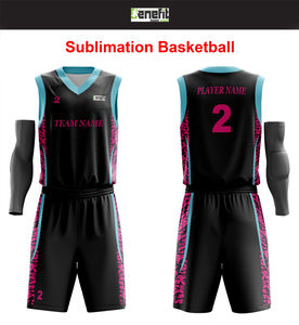 Uniforme de baloncesto personalizado de excelente calidad de secado rápido para hombre - Product Image 3
