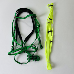Brida de carreras de PVC impermeable ultraligera para caballo PVC con personalización de Riendas de martingala a juego y a juego disponible - Product Image 5