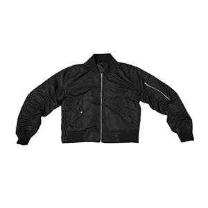 2025 nouveau logo personnalisé en gros femmes Bomber vestes Patchwork à manches longues Baseball recadrée femmes Bomber vestes de haute qualité - Product Image 1