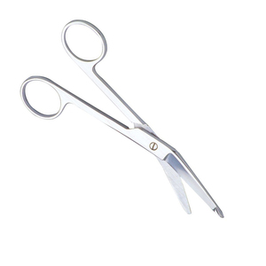 Juego de instrumentos de tijera de vendaje quirúrgico con hoja curva de acero inoxidable alemán de alta calidad - Product Image 3