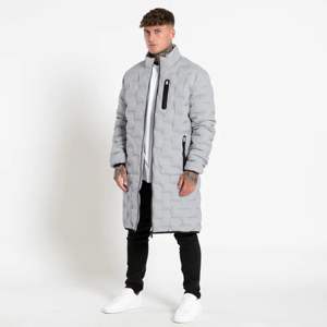 Elegante Chaqueta larga para hombre con ajuste cómodo y material resistente al agua para protección contra todo tipo de clima - Product Image 2