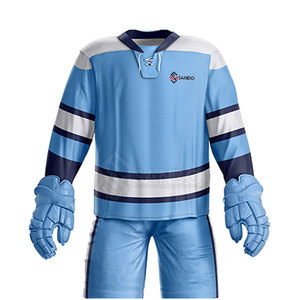Uniformes de Hockey sobre Hielo para Adultos de Talla Grande, los Más Populares, Transpirables, 100% Poliéster, Diseño Elegante y Personalizable con Logotipo - Product Image 5