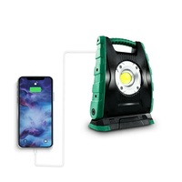 Luz LED de trabajo recargable, 10W, 1000 lúmenes, 5000K
