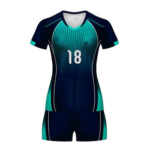Uniforme de voleibol adulto corte automatizado alta calidad mejor calidad logotipo personalizado sublimado secado rápido conjuntos unisex servicio OEM - Product Image 5