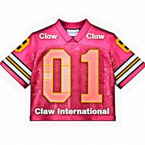 Jersey americano personalizado de marca para fútbol El mejor bordado de talla grande Camiseta de fútbol americano de práctica para adultos con OEM - Product Image 2
