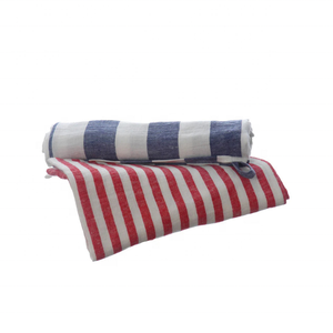 2024 confortable maison personnalisé brodé Golf serviettes 100% coton GOTS certifié doux lavable rayé Style tissé Techniques Park It We - Product Image 6