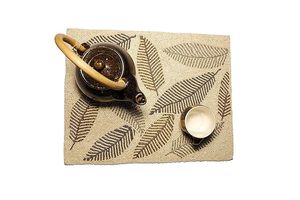 Modern Waterproof Glass Beaded Place <b>Mat</b> With Fabric Backing Hot Sale <b>Table</b> <b>Mat</b> for Wedding Parties and Gifts - Product Image 4