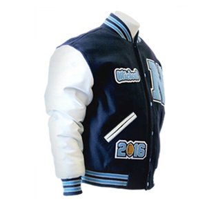 Custom <b>Men's</b> Women's Varsity <b>Jackets</b> Warm Winter College Baseball Letterman <b>Jacket</b> Embroidered Front Logo OEM Manufacture - Product Image 4