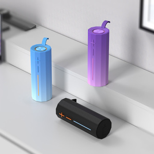 ALTAVOZ BT SPA-137 Waterproof <b>Mini</b> Outdoor Speaker RGB LED Lighting RGB LED Lighting <b>Microphone</b> for Parties Power Battery 5W X2 - Product Image 4