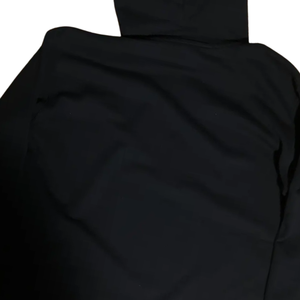 Sudadera con Capucha Negra Personalizada Extra Grande con Estampado de Personajes de Anime con Pedrería, Ropa Urbana Unisex, Sudadera de Algodón Grueso, Estilo Hip Hop, Otoño - Product Image 6