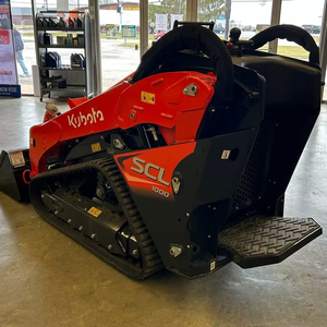 2025 for SCL1000 Mini Walking Tractor 18.5kW Diesel for Engine Compact <b>Track</b> Loader with 1 Ton Lift Capacity <b>Pump</b> & Gear - Product Image 1