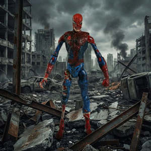 Figurine en plastique Spiderman Zombie Hero - Product Image 2