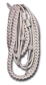 Venta al por mayor de calidad superior de encargo uniforme táctico Aiguillettes hombro Aiguillette - Product Image 2