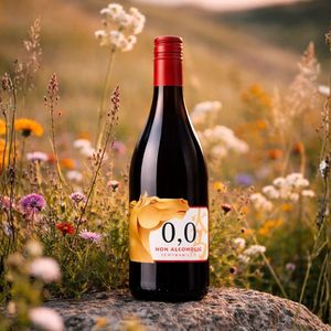 Fire Horse - Vino Rosso Senza Alcol |   100% Tempranillo 0.0% ABV 750ml |   Vino Spagnolo Senza Alcol - Product Image 2