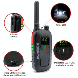 เครื่องรับส่งสัญญาณวิทยุ PMR446 แบบตั้งโปรแกรมได้ สูงสุด 99 ช่องสัญญาณ, CTCSS DCS, IP54, ช่องเสียบ Kenwood 2 พิน สำหรับตัวแทนจำหน่าย - Product Image 3