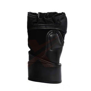 Vente en gros Gants de boxe professionnels en cuir de vachette demi-doigt MMA dernier modèle pour l'entraînement - Product Image 2