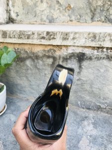 Tasse à boire en corne naturelle de haute qualité sculptée à la main et faite à la main véritable tasse à bière Viking tasse médiévale - Product Image 6