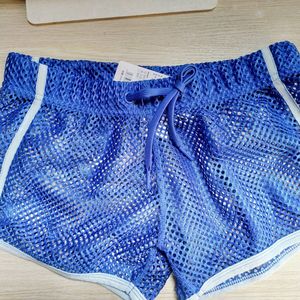 Short en maille double couche coloré avec logo personnalisé, doublure d'été, imprimé par sublimation, court vierge pour hommes - Product Image 5