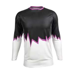 Service OEM Vêtements de sport de qualité supérieure Maillot de motocross respirant et confortable avec nom d'équipe personnalisé - Product Image 2
