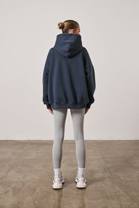 Prix de gros Sweat-shirt oversize décontracté pour femme en tricot 100% coton respirant Impression personnalisée sur le devant Badge Tout - Product Image 4