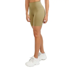 Short de motard de gym pour homme, vêtement de course à pied doublé avec compression, short de gym unisexe, short de gym en vrac, vente en gros - Product Image 4