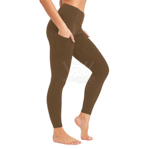 High Quality Fitness Seamless <b>Women</b> Elastic Waist <b>Yoga</b> Leggings New Arrival <b>Women</b> <b>Yoga</b> <b>Pants</b> - Product Image 1