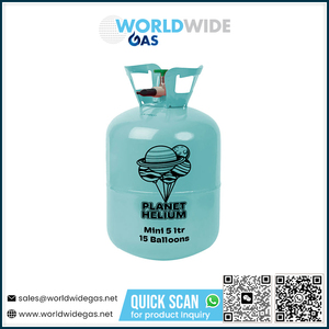 ถังแก๊สฮีเลียมทรงบอลลูนผลิตจากยุโรปถังก๊าซฮีเลียมเหล็ก5L แบบใช้แล้วทิ้ง - Product Image 6