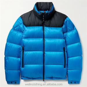 Veste matelassée à capuche pour homme, imperméable et respirante, style streetwear, à manches régulières, avec logo personnalisé, vente en gros, collection printemps - Product Image 2
