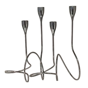 Candelabro de Metal de la Mejor Calidad, Hecho a Mano, Diseño Moderno, Personalizable, para Cumpleaños, Navidad, Pascua, Decoración del Hogar - Product Image 2