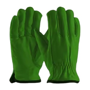 Premium Cowhide Grain Leather Safety <b>Gloves</b> Cold-Resistant Fleece Lining Enhanced Comfort for Driving & Industrial Work - Product Image 2