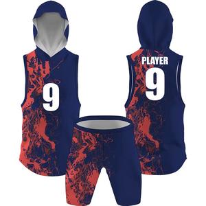 Football Football personnalisé 7v7 drapeau Football uniforme Compression à capuche personnalisé 7v7 uniforme fabricant du Pakistan-Sialkot - Product Image 6