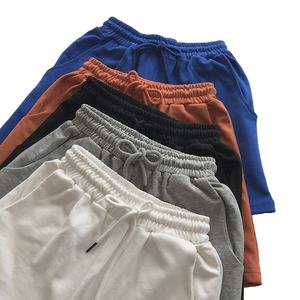 Kivotech Unisex Custom French Terry <b>Sweat</b> <b>Shorts</b> Wholesale Black 100% Polyester Gym Running Sports Wear Breathable Cargo <b>Shorts</b> - Product Image 1