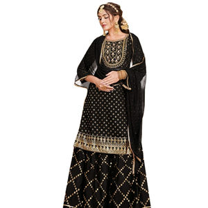 Nina papillon fantastique lourd avec broderie et costume semi-cousu de travail de diamant pour la vente en ligne - Product Image 1