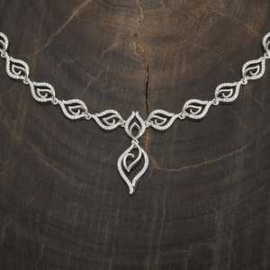 Party-Ready Zircon <b>Statement</b> <b>Necklace</b> - Product Image 3