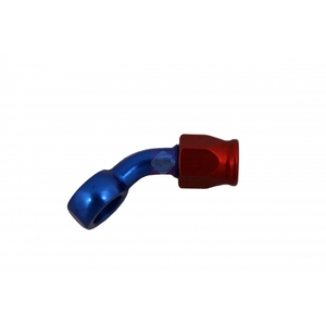 Collegamento ad anello 3/8 (10mm) Dash-3 lungo 45° alto Al - Product Image 1