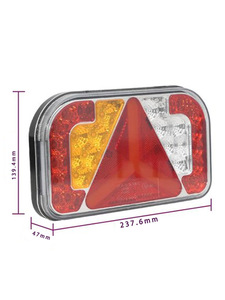 Universel E-mark LED Combinaison Camion Remorque Led Feux Arrière 12v 24v Avec 5 Pin Connecteur Lampe De Remplacement pour Caravane Rv - Product Image 4